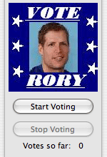Rory Vote-O-Matic Screenshot