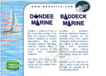 Dundee Marine and Baddeck Marine Website Snapshot