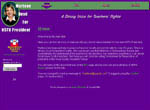 Marlene Boyd for NSTU President Website Snapshot